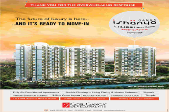 Book ready to move in homes at Ganga Ishanya in Bibwewadi, Pune